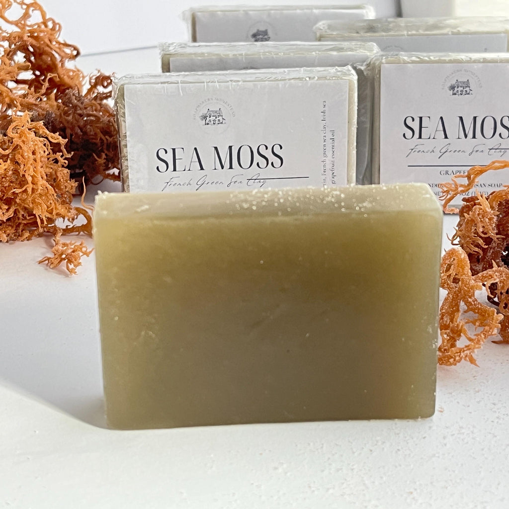 Sea Moss & Grapefruit Glycerin Soap