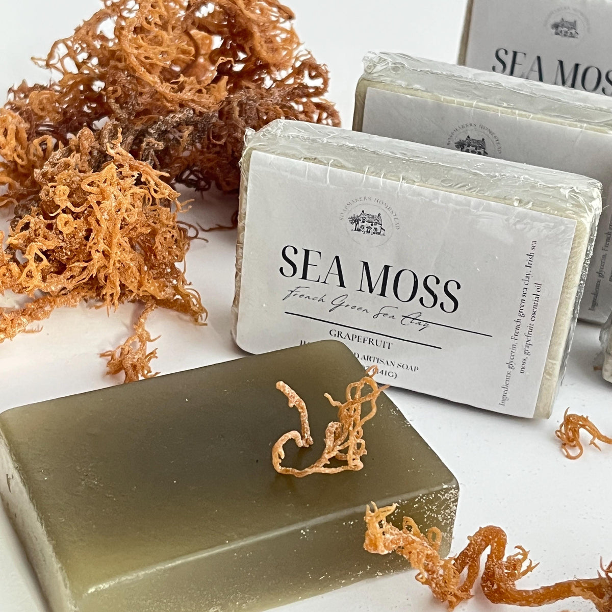 Sea Moss & Grapefruit Glycerin Soap