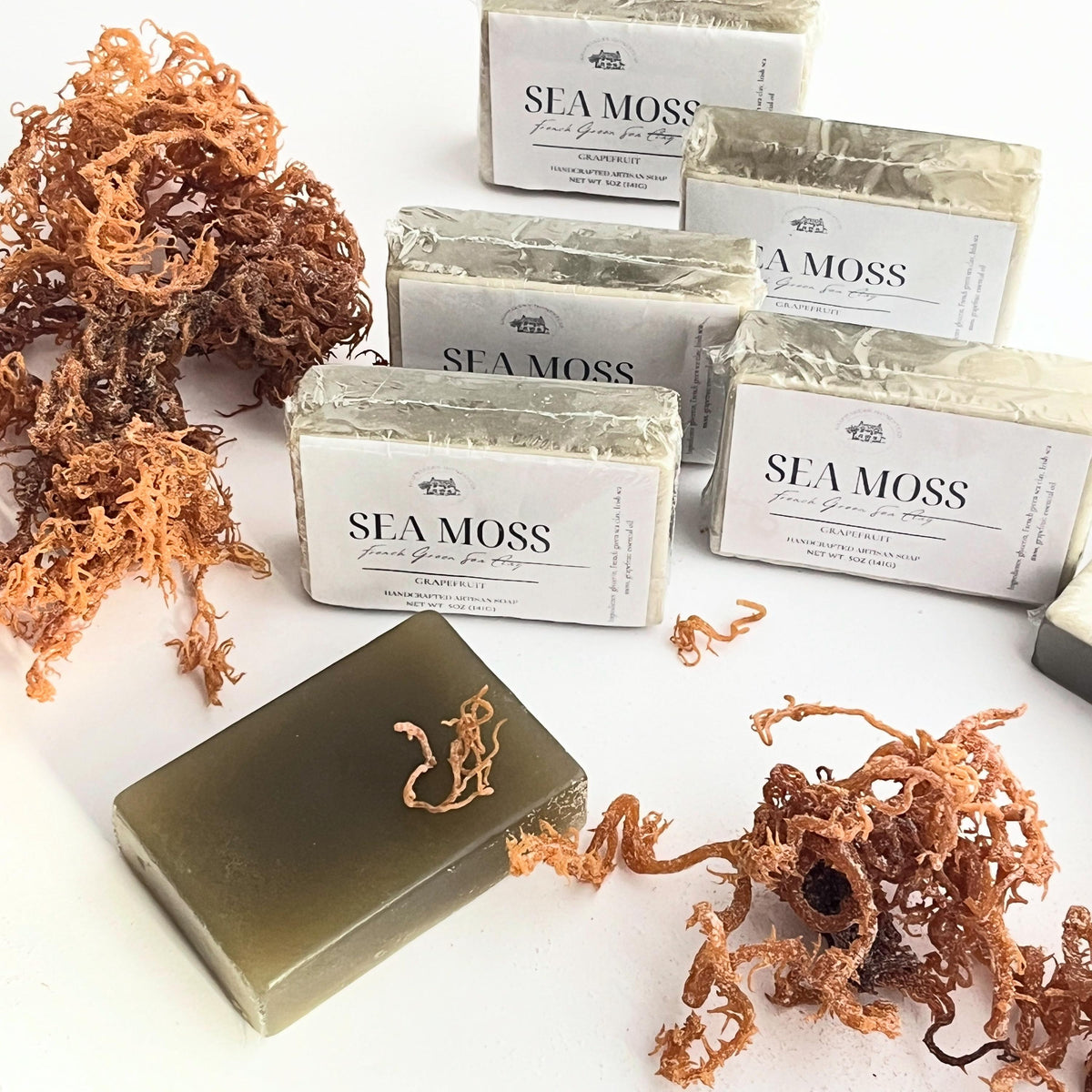 Sea Moss & Grapefruit Glycerin Soap