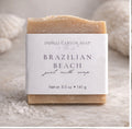 Brazilian Beach Goat Milk Soap – Pistachio Caramel Scent – Handmade Bar