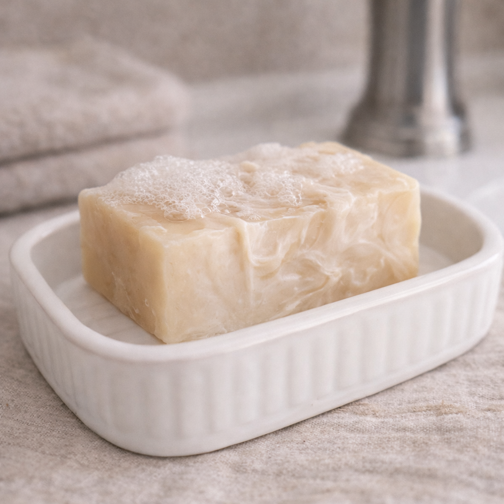 Clean Cotton Goat Milk & Tallow Soap